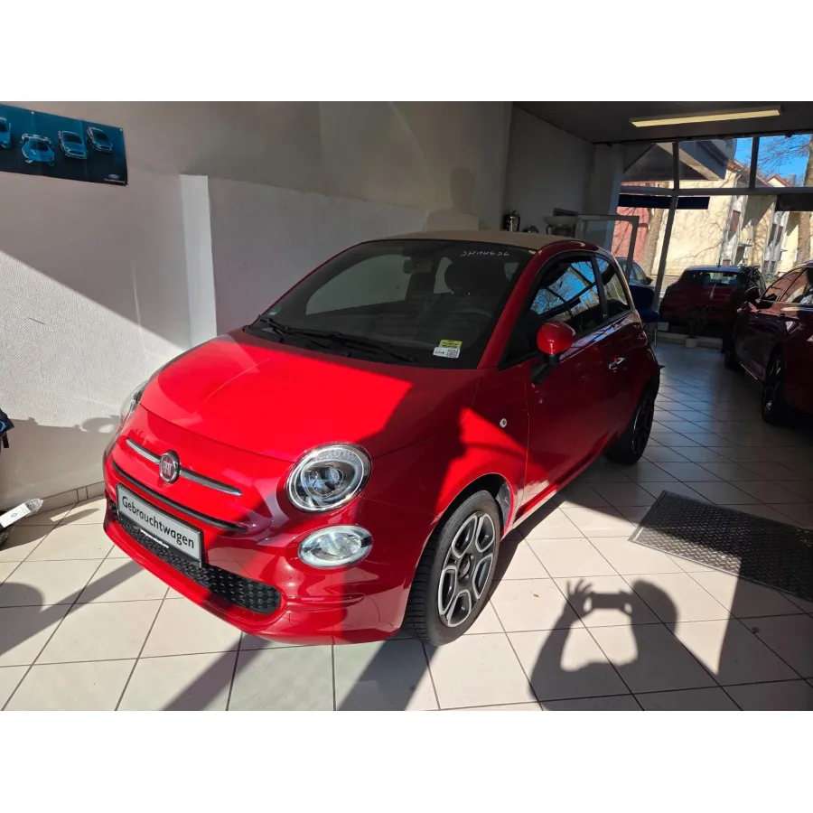 Fiat 500C, 2022, МКПП, пробег 22500 км
