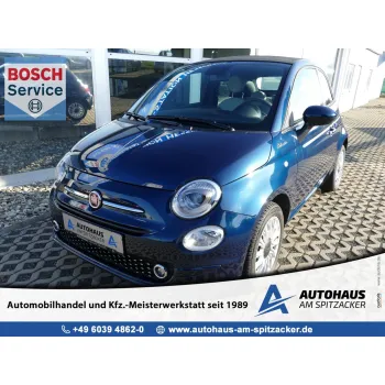 Fiat 500C, 2022, МКПП, пробег 19502 км