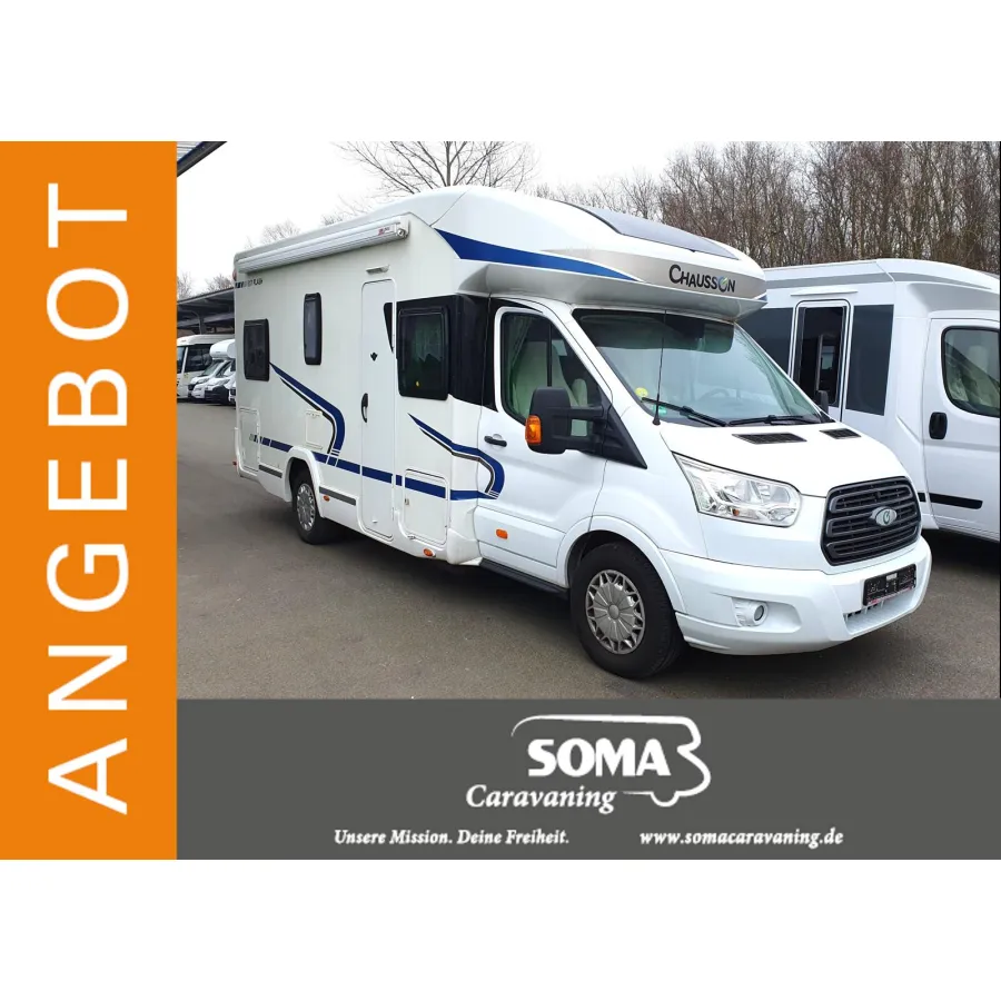 Автодом Chausson Flash, 2015, МКПП, пробег 70300 км