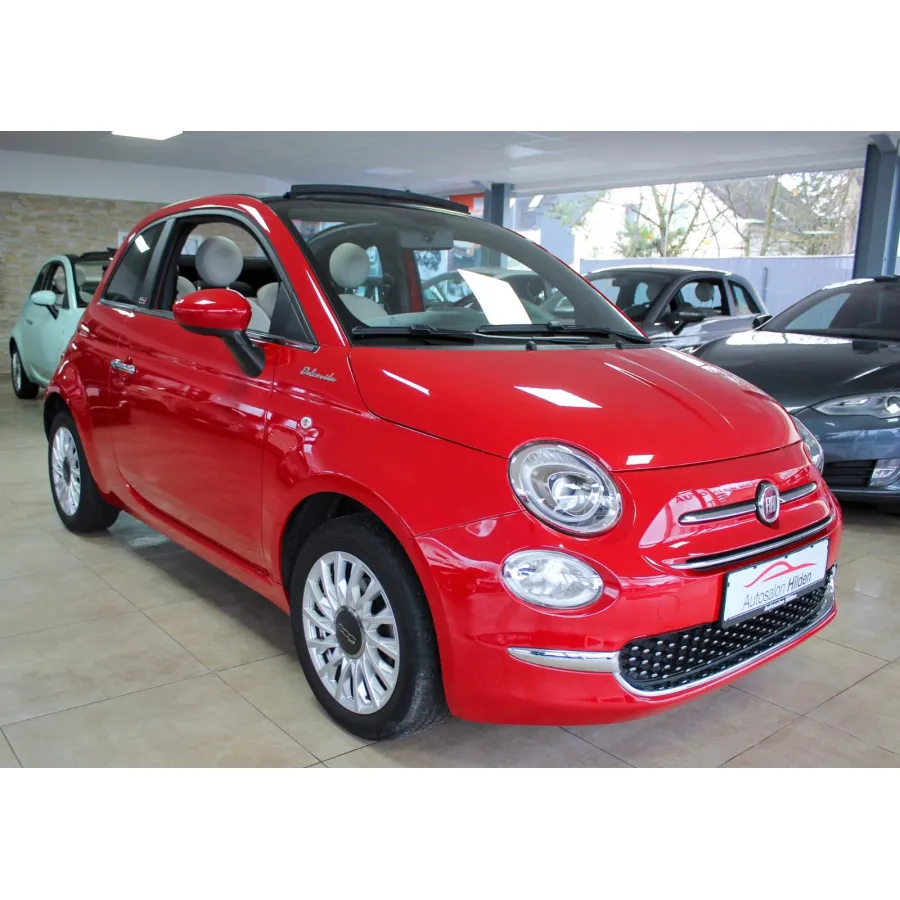 Fiat 500C, 2021, МКПП, пробег 25000 км