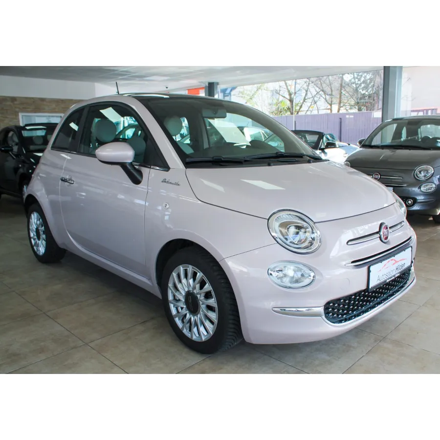 Fiat 500, 2021, МКПП, пробег 38000 км