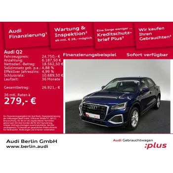 Audi Q2, 2023, АКПП, пробег 47800 км