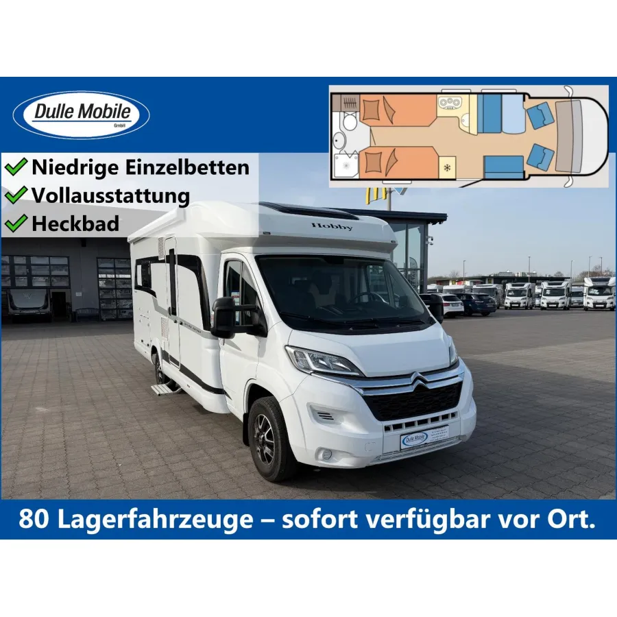 Автодом Hobby T, 2021, МКПП, пробег 51000 км