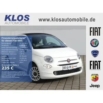 Fiat 500C, 2022, МКПП, пробег 25543 км