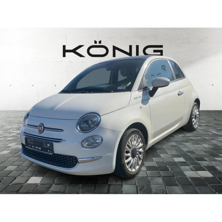 Fiat 500, 2022, МКПП, пробег 16990 км