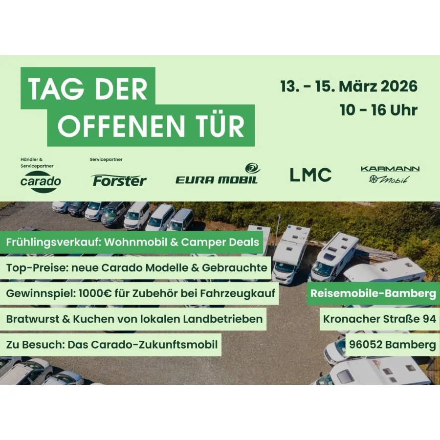 Автодом Carado T, 2026, МКПП, пробег 9900 км