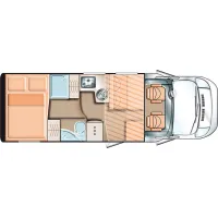 Автодом Carado T, 2015, МКПП, пробег 98000 км