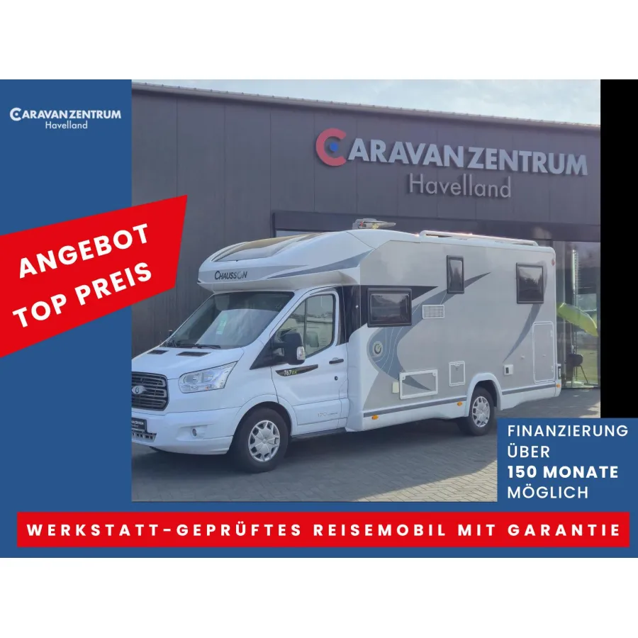 Автодом Chausson Titanium, 2019, АКПП, пробег 38200 км
