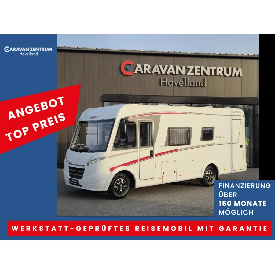 Автодом Dethleffs Trend, 2018, МКПП, пробег 58242 км