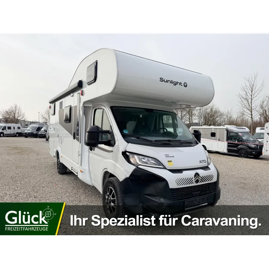 Автодом Sunlight A, 2025, МКПП, пробег 10400 км