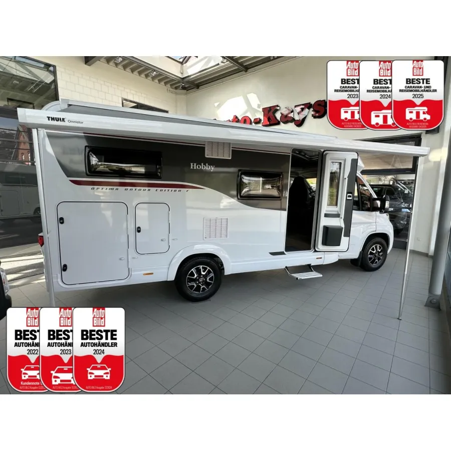 Автодом Hobby V65, 2026, МКПП, пробег 700 км