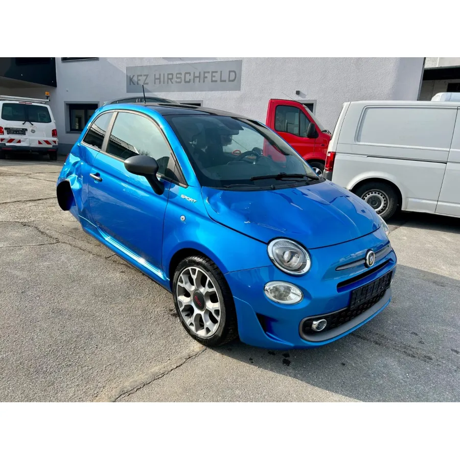 Fiat 500, 2021, МКПП, пробег 29000 км