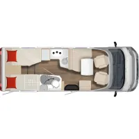 Автодом Bürstner B66, 2026, АКПП, пробег 19900 км