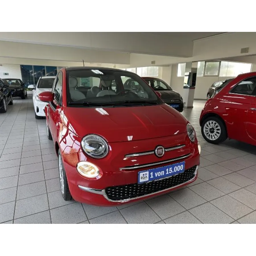 Fiat 500, 2022, МКПП, пробег 21560 км