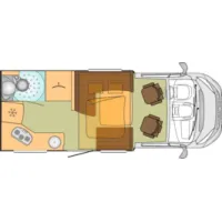 Автодом Bürstner Ixeo, 2015, МКПП, пробег 119300 км