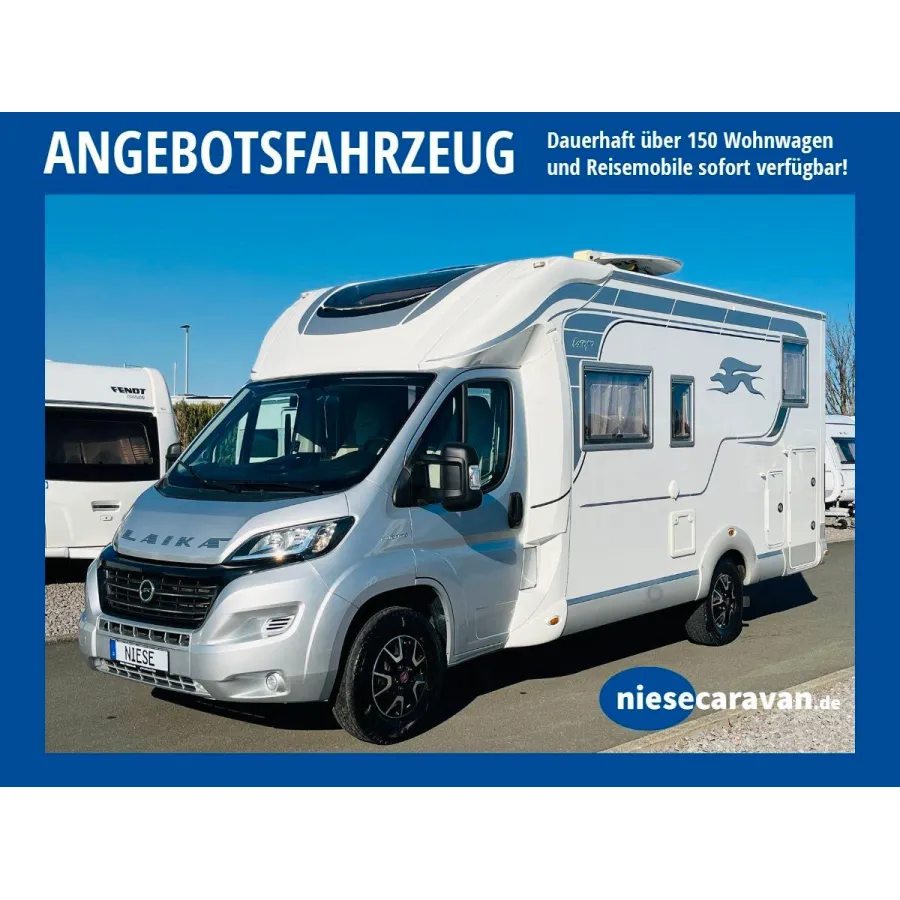 Автодом Laika ECOVIP, 2017, МКПП, пробег 66200 км