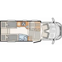 Автодом Dethleffs Trend, 2019, АКПП, пробег 67300 км