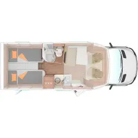 Автодом Weinsberg CaraCompact, 2024, АКПП, пробег 64400 км