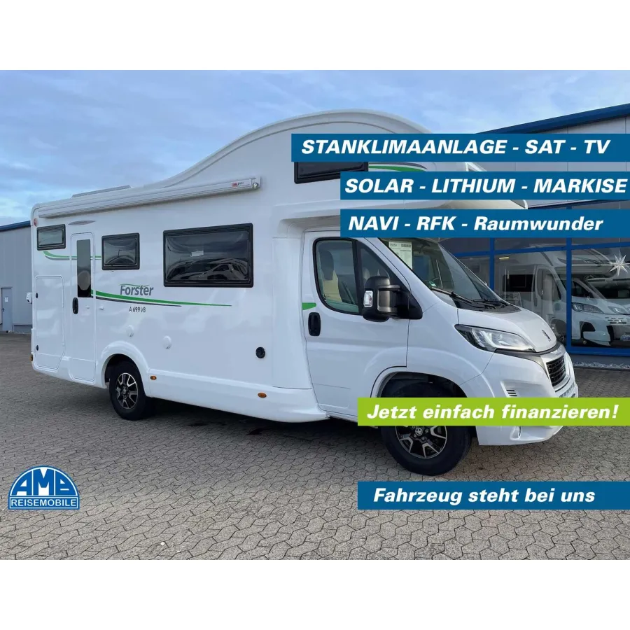 Автодом Forster A, 2024, МКПП, пробег 32400 км