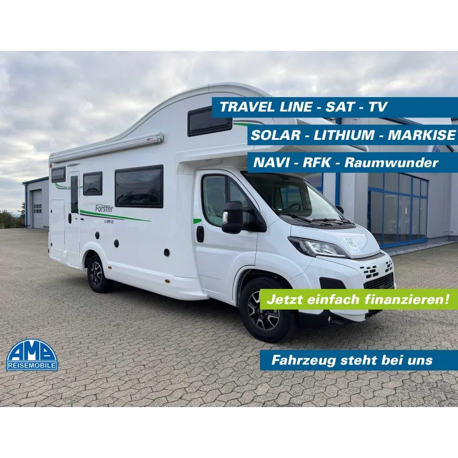 Автодом Forster A, 2025, МКПП, пробег 10711 км