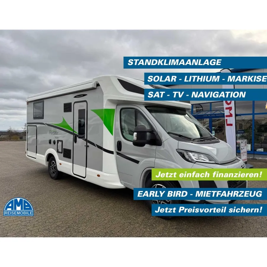 Автодом Forster T, 2026, АКПП, пробег 20000 км