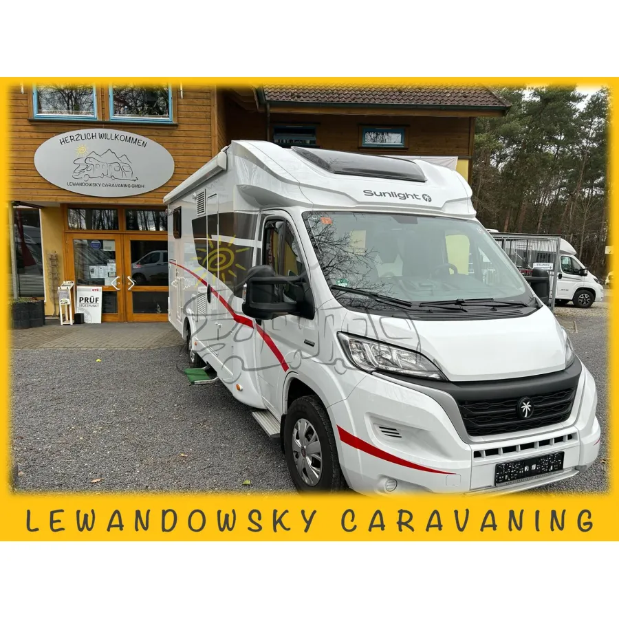 Автодом Sunlight T, 2022, МКПП, пробег 32980 км