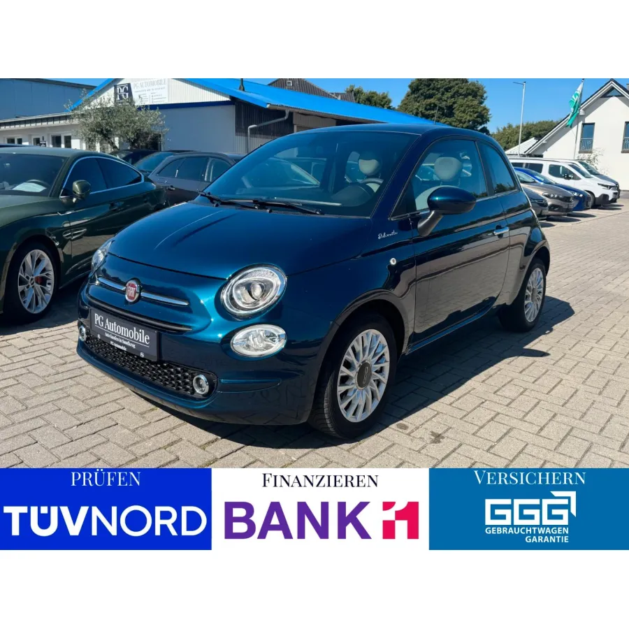 Fiat 500, 2022, МКПП, пробег 12366 км