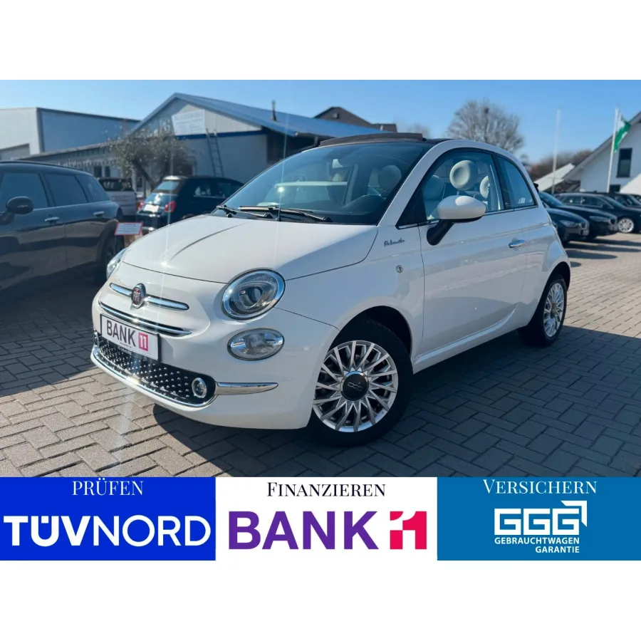 Fiat 500C, 2022, МКПП, пробег 12651 км