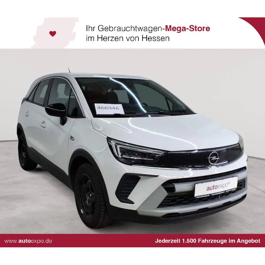 Opel Crossland, 2022, МКПП, пробег 86483 км