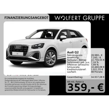Audi Q2, 2023, АКПП, пробег 38657 км