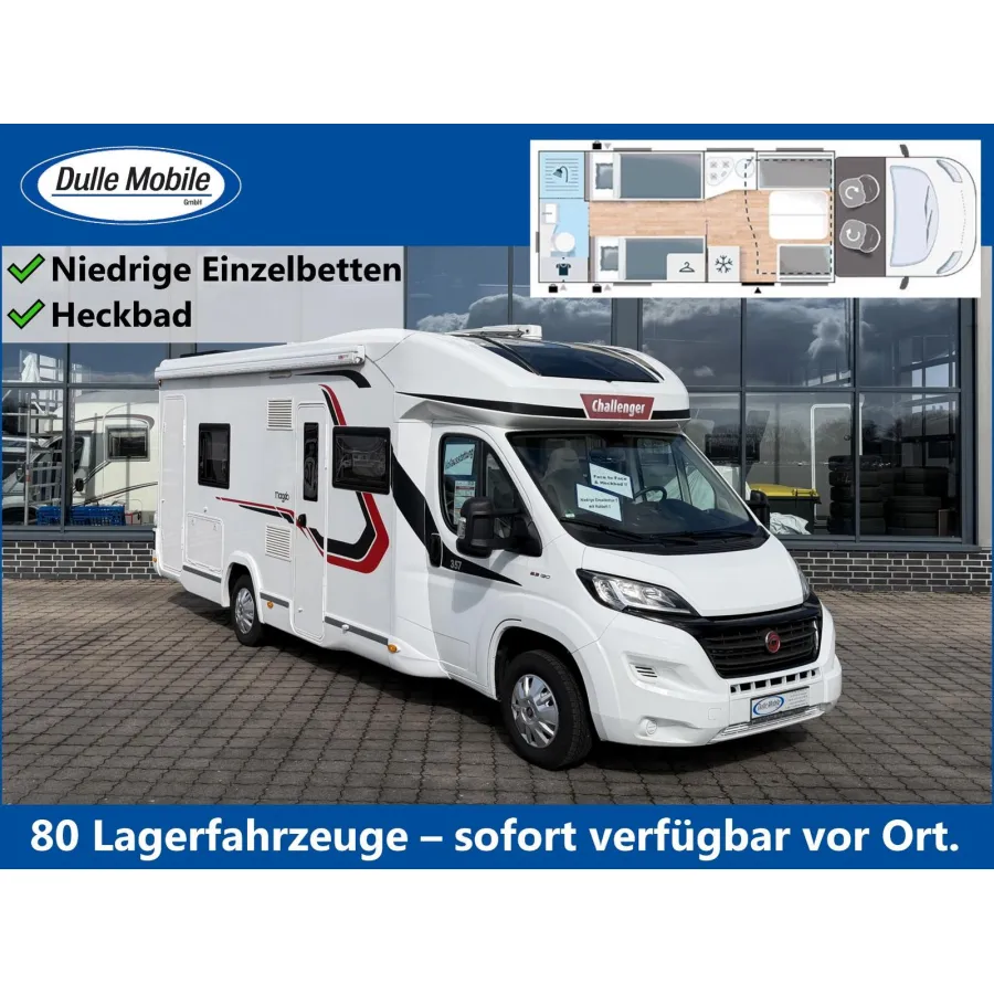 Автодом Challenger 357, 2020, МКПП, пробег 24500 км