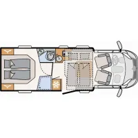 Автодом Dethleffs Just, 2026, АКПП, пробег 29999 км