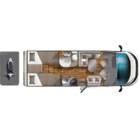 Автодом Laika Ecovip, 2019, МКПП, пробег 30500 км