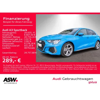 Audi A3, 2023, АКПП, пробег 19990 км