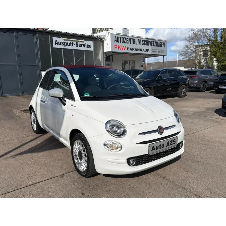 Fiat 500C, 2022, МКПП, пробег 13500 км