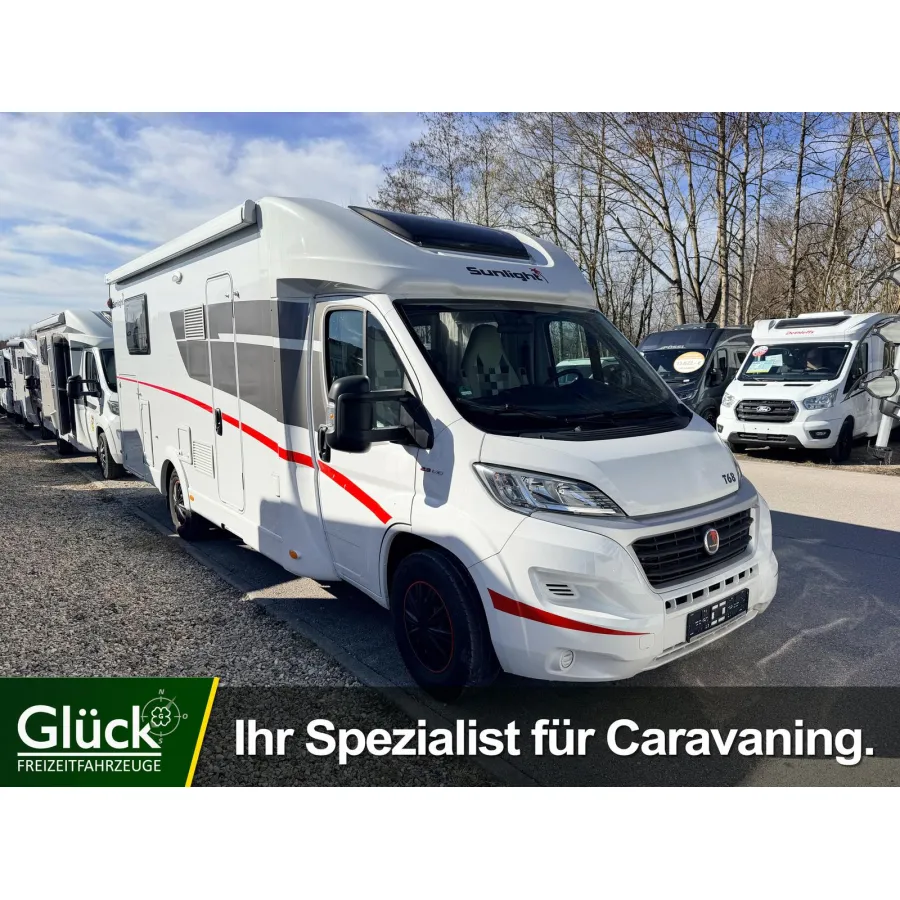 Автодом Sunlight T, 2018, МКПП, пробег 61770 км