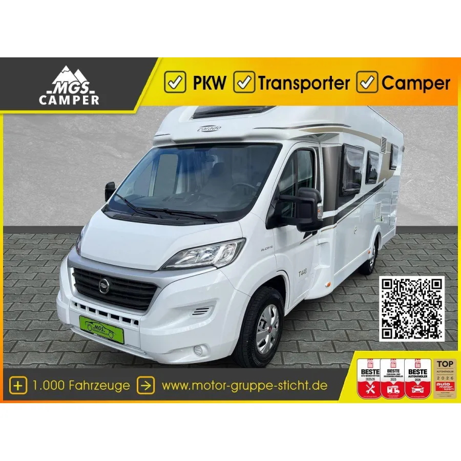 Автодом Carado T, 2019, МКПП, пробег 80000 км