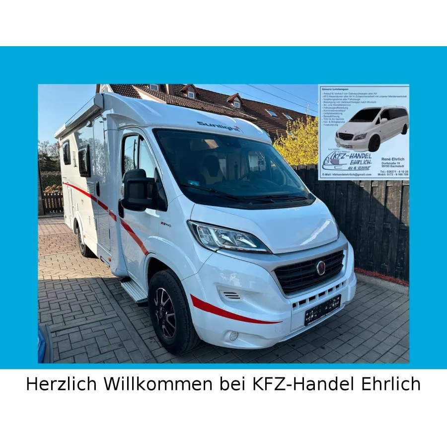 Автодом Sunlight V66, 2020, МКПП, пробег 21107 км