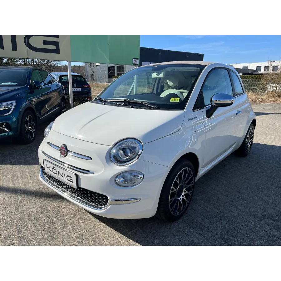 Fiat 500, 2023, МКПП, пробег 9259 км