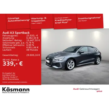 Audi A3, 2023, АКПП, пробег 41659 км