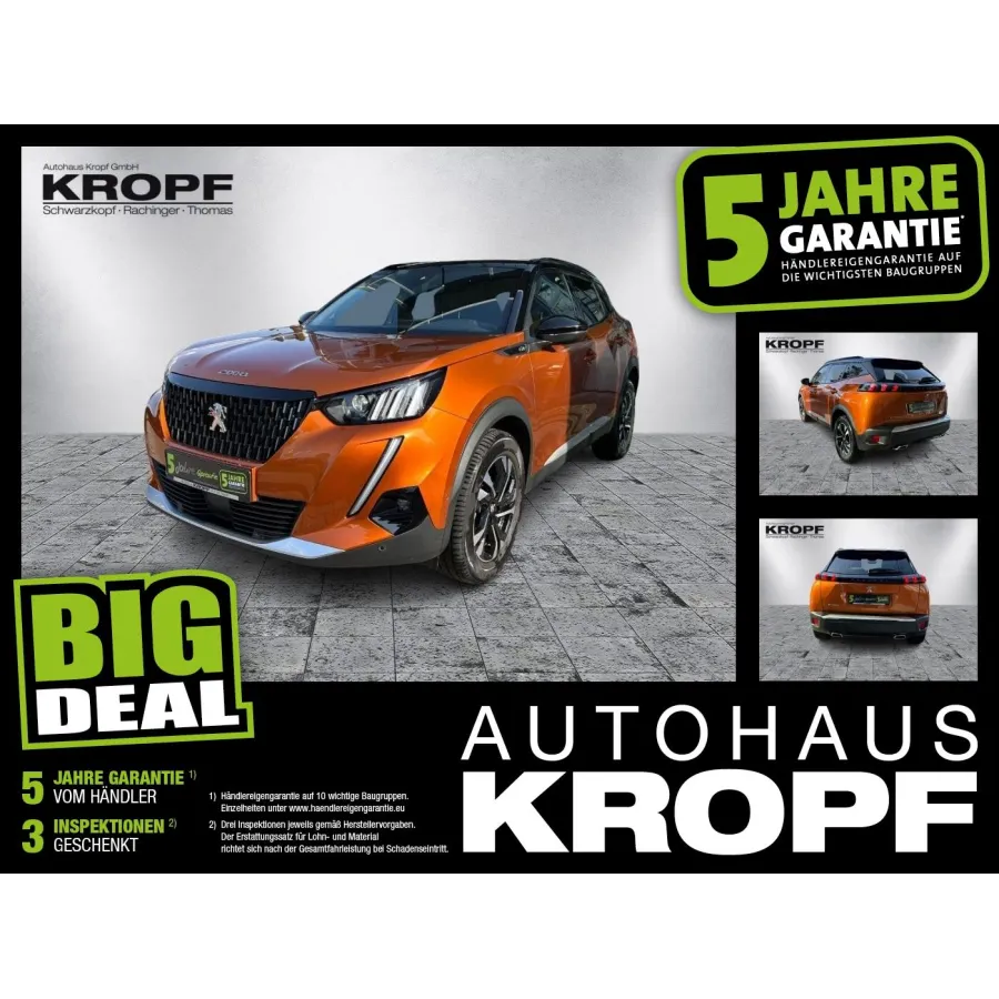 Peugeot 2008, 2020, АКПП, пробег 45514 км