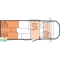 Автодом Hobby Optima, 2024, МКПП, пробег 17500 км