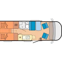Автодом Hobby Optima, 2020, МКПП, пробег 13500 км