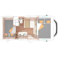 Автодом Weinsberg CaraHome, 2020, МКПП, пробег 46932 км