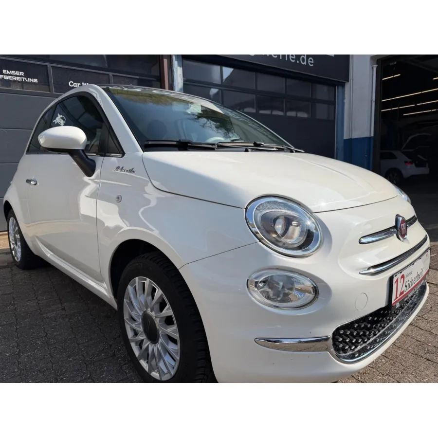 Fiat 500, 2022, МКПП, пробег 76900 км