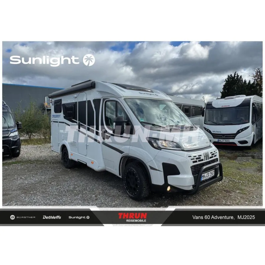 Автодом Sunlight V, 2025, МКПП, пробег 14000 км