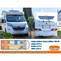 Автодом Hobby Optima, 2022, МКПП, пробег 12145 км