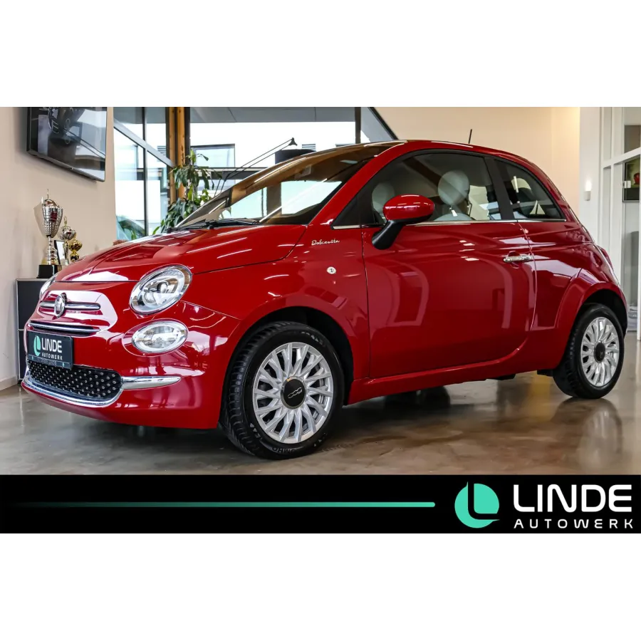 Fiat 500, 2022, МКПП, пробег 21700 км