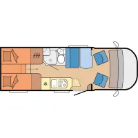 Автодом Hobby Optima, 2025, МКПП, пробег 39800 км