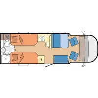 Автодом Hobby Optima, 2022, МКПП, пробег 34550 км